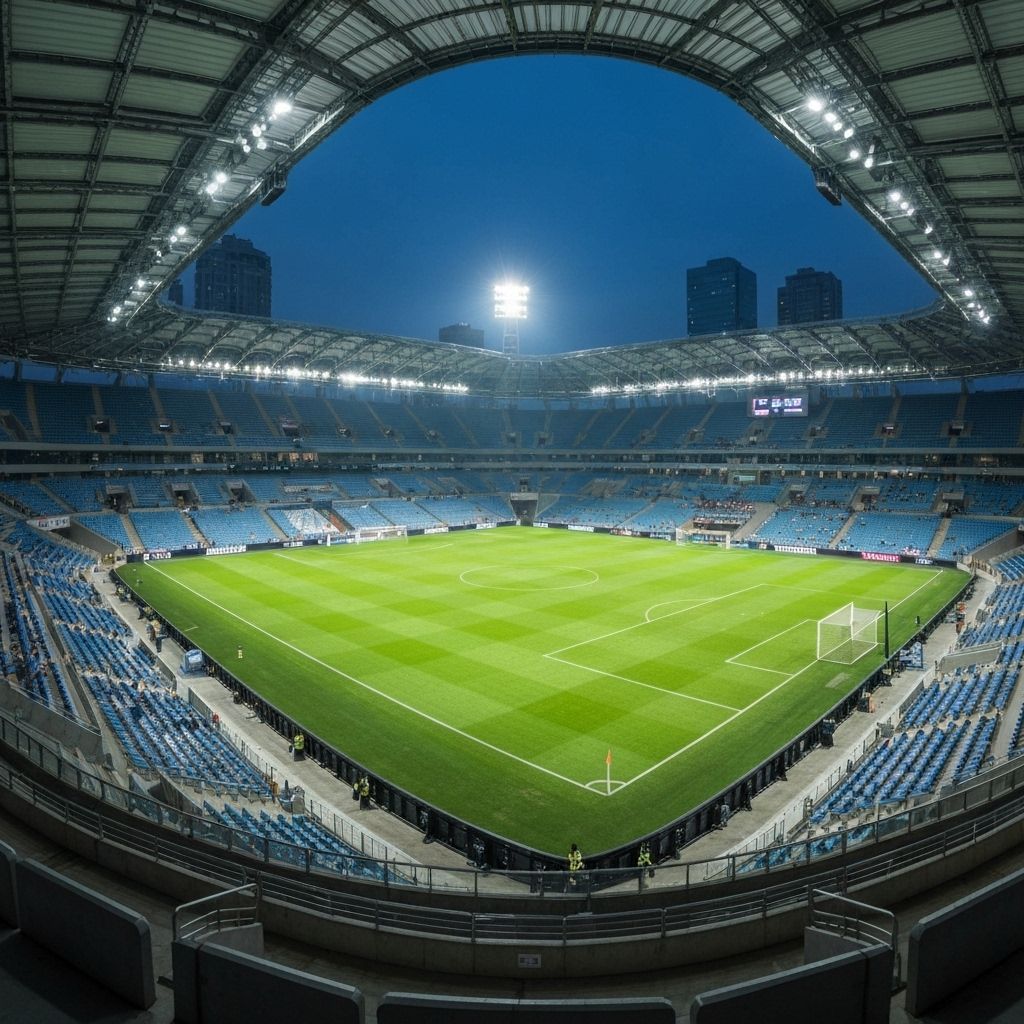 Agen Bola Online - Stadion Sepak Bola Modern dengan Teknologi Terdepan